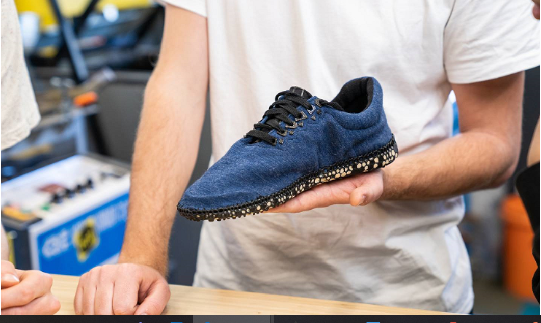 You are currently viewing New Zealand Designer Wins Dyson Award for Sustainable 3D Printed Shoes(3D Print.com)